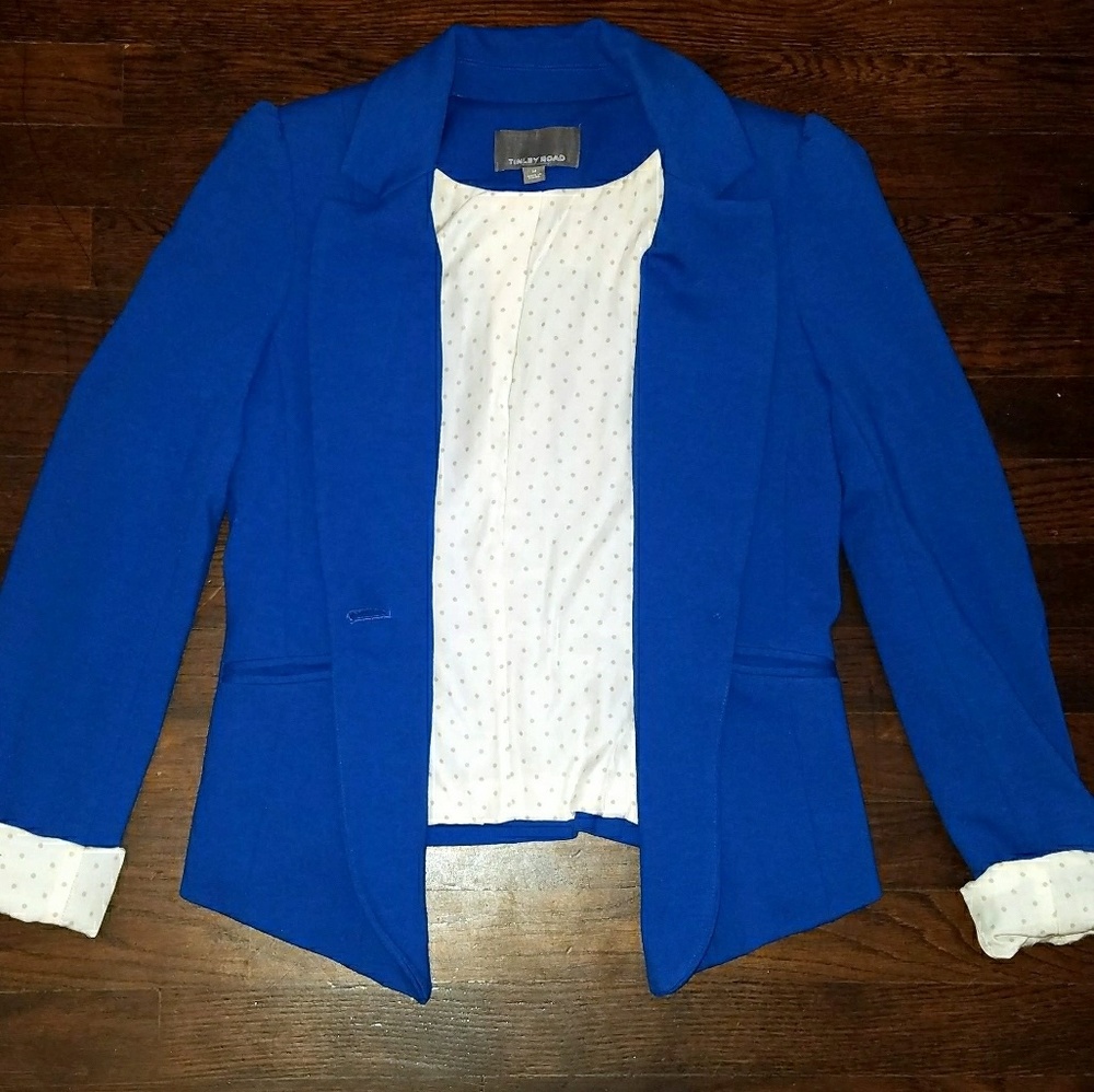 Royal Blue Tinley Road Blazer